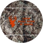 Hunting Camo Melamine Plate - 10" (Personalized)