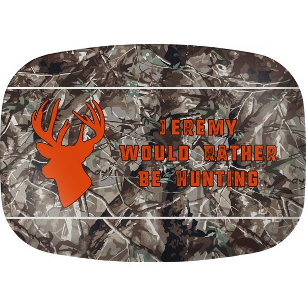 Custom Hunting Camo Melamine Platter (Personalized)