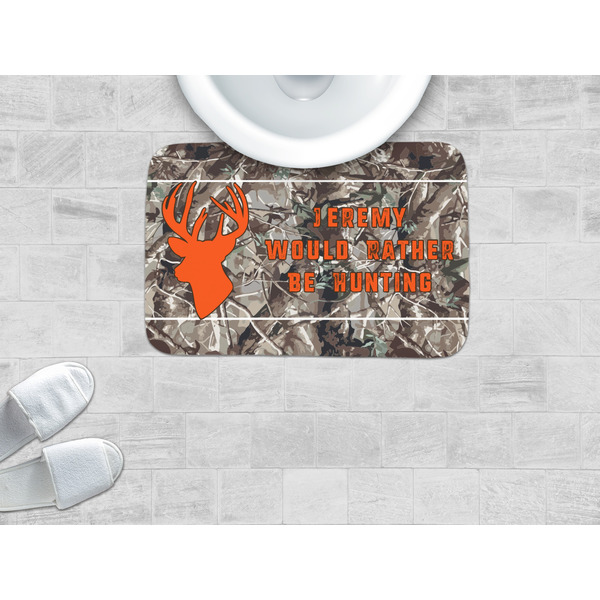 Hunting Camo Memory Foam Bath Mat - LIFESTYLE