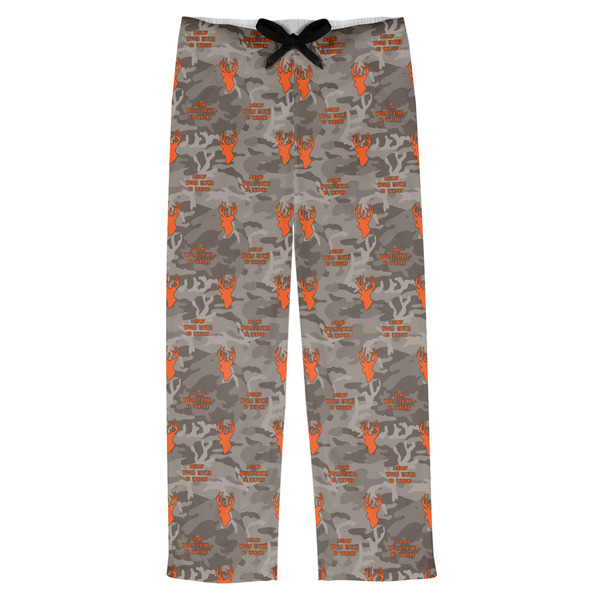 Custom Hunting Camo Mens Pajama Pants (Personalized)