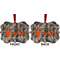 Hunting Camo Metal Benilux Ornament - Front and Back (APPROVAL)