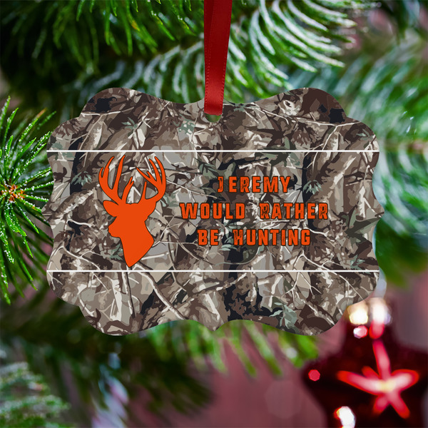 Hunting Camo Metal Benilux Ornament - Lifestyle