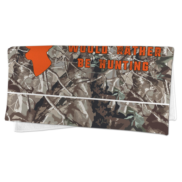 Hunting Camo Microfiber Dish Rag - FOLDED (half)