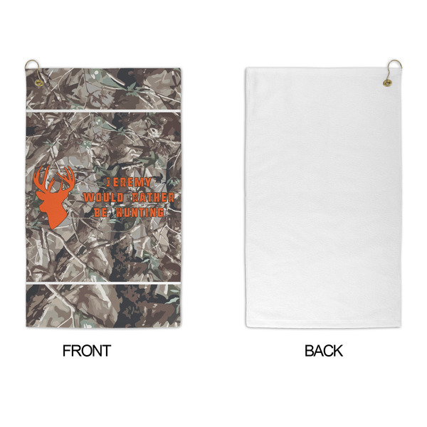 Hunting Camo Microfiber Golf Towels - APPROVAL
