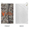Hunting Camo Microfiber Golf Towels - Small - APPROVAL