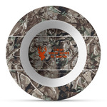 Hunting Camo Plastic Bowl - Microwave Safe - Composite Polymer (Personalized)
