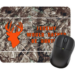 Hunting Camo Rectangular Mouse Pad (Personalized)
