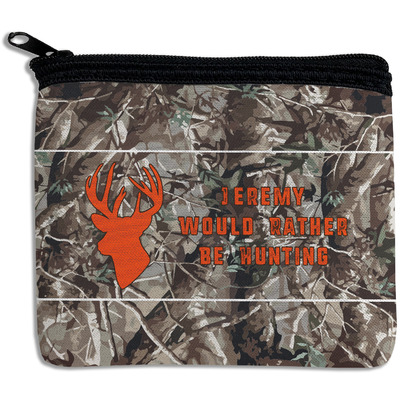 Hunting Camo Rectangular Coin Purse (Personalized)