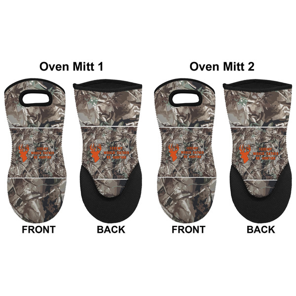 Hunting Camo Neoprene Oven Mitt - Set of 2 - Approval