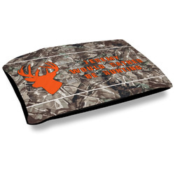 Hunting Camo Dog Bed w/ Name or Text