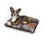 Hunting Camo Outdoor Dog Beds - Medium - IN CONTEXT