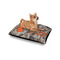 Hunting Camo Outdoor Dog Beds - Small - IN CONTEXT
