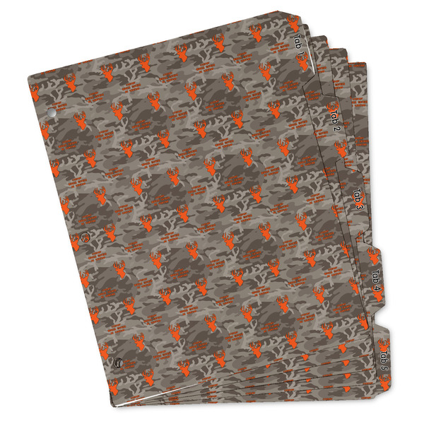 Custom Hunting Camo Binder Tab Divider Set (Personalized)