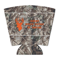 Hunting Camo Party Cup Sleeve - with Bottom (Personalized)
