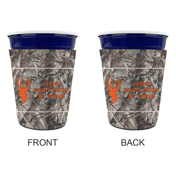 Hunting Camo Party Cup Sleeves - without bottom - Approval