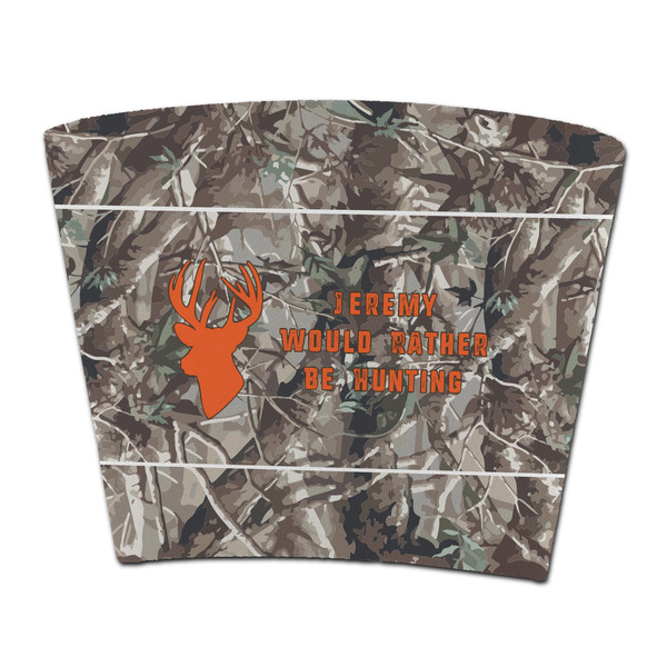 Custom Hunting Camo Party Cup Sleeve - without bottom (Personalized)