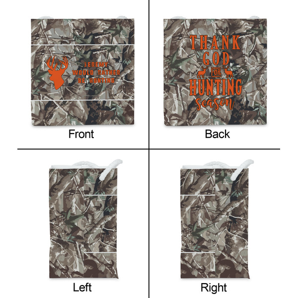 Hunting Camo Party Favor Gift Bag - Matte - Approval