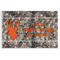 Hunting Camo Disposable Paper Placemat - Front View