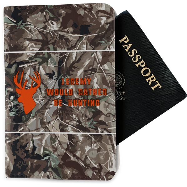 Custom Hunting Camo Passport Holder - Fabric (Personalized)