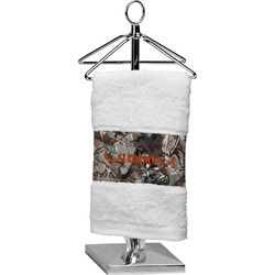 Hunting Camo Cotton Finger Tip Towel (Personalized)