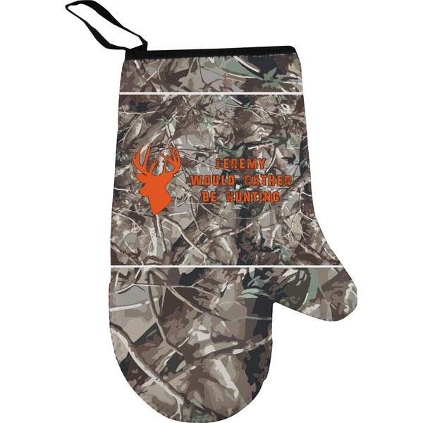 Custom Hunting Camo Oven Mitt (Personalized)