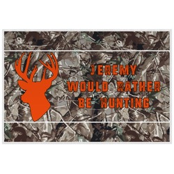 Hunting Camo Laminated Placemat w/ Name or Text