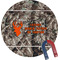 Hunting Camo Personalized Round Fridge Magnet