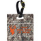 Hunting Camo Plastic Luggage Tag - Square w/ Name or Text