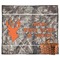 Hunting Camo Picnic Blanket - Flat - With Basket