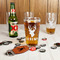 Hunting Camo Pint Glasses - In Context