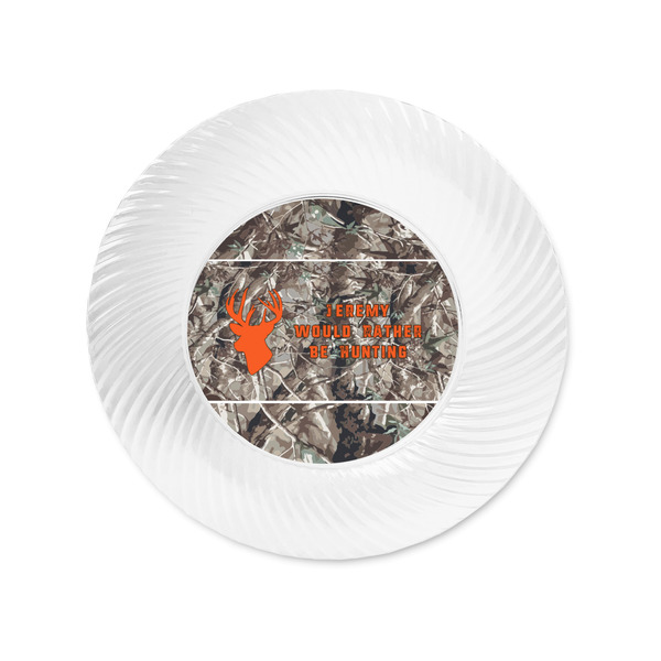 Hunting Camo Plastic Party Appetizer & Dessert Plates - Approval