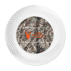 Hunting Camo Plastic Party Dinner Plates - 10" (Personalized)