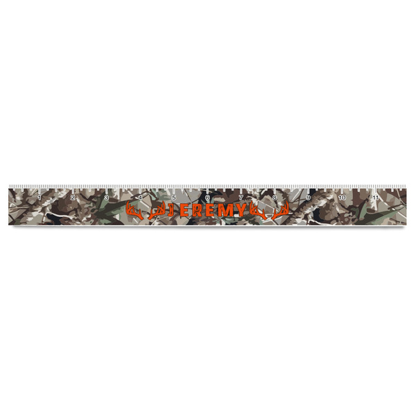 Hunting Camo Plastic Ruler - 12" - FRONT