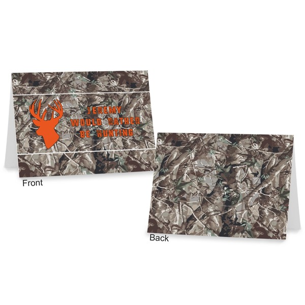 Hunting Camo Postcard - Front and Back