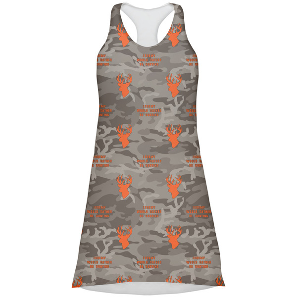 Custom Hunting Camo Racerback Dress (Personalized)