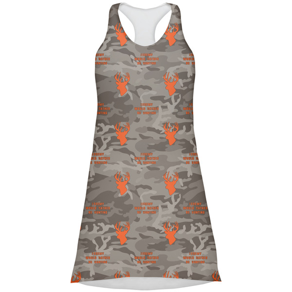 Custom Hunting Camo Racerback Dress - X Small (Personalized)