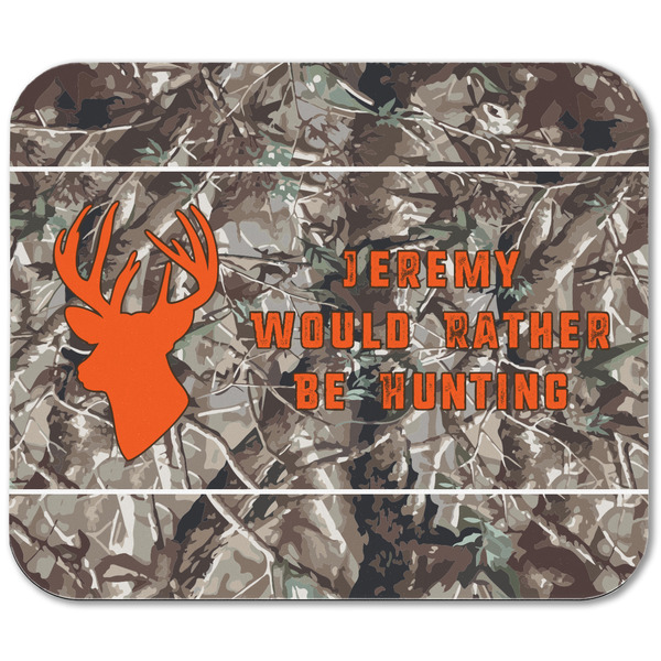 Hunting Camo Rectangular Mouse Pad - APPROVAL