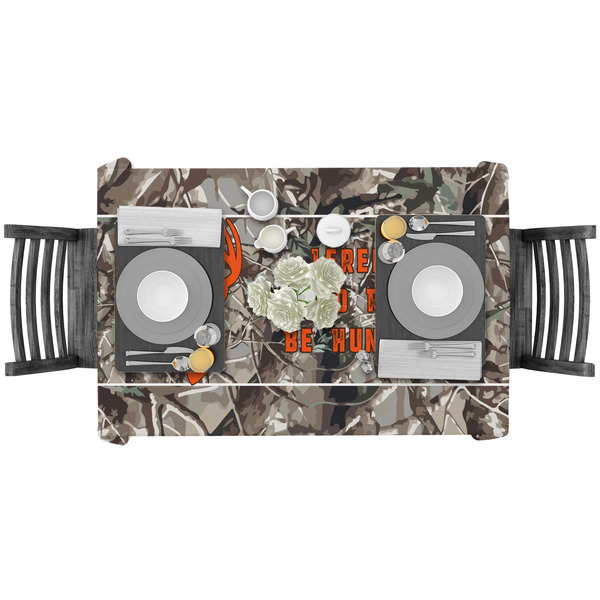 Hunting Camo Rectangular Tablecloths - LIFESTYLE