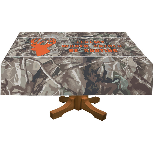 Hunting Camo Rectangular Tablecloths (Personalized)