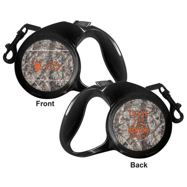 Hunting Camo Retractable Dog Leash - Medium Large - Apvl