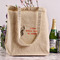 Hunting Camo Reusable Cotton Grocery Bag - In Context