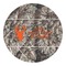 Hunting Camo Round Decal