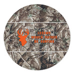 Hunting Camo 5' Round Indoor Area Rug (Personalized)