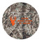 Hunting Camo Round Indoor Rug - Front/Main