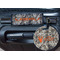Hunting Camo Round Luggage Tag & Handle Wrap - In Context