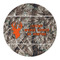 Hunting Camo Round Paper Coaster - Approval