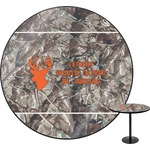 Hunting Camo Round Table (Personalized)