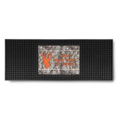 Hunting Camo Rubber Bar Mat (Personalized)