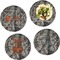 Hunting Camo Set of Lunch / Dinner Plates