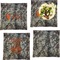 Hunting Camo Set of Square Dinner Plates